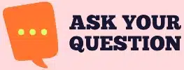 ask your question bubble