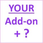 bring your own add on item pre