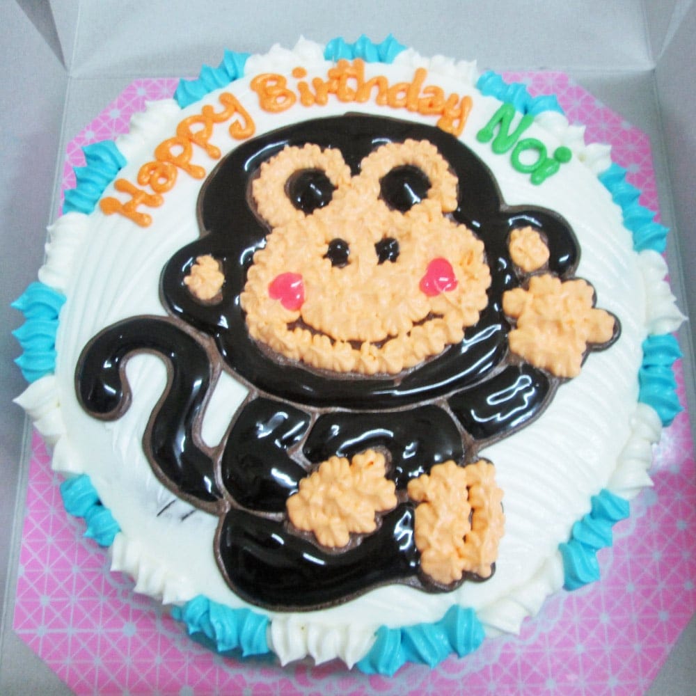 cheeky monkey vanilla cake
