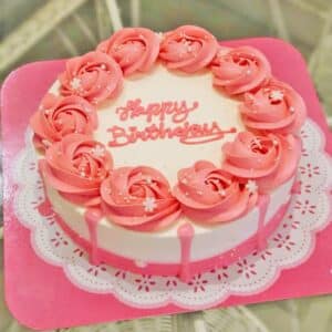 Circle of Roses Cake