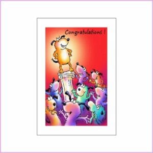 Congratulations Card - Dog