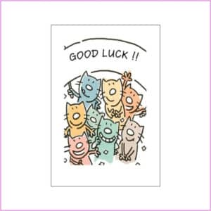 Good Luck Card - Cats