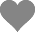 grey heart very small