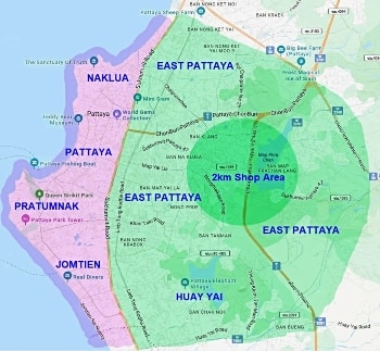 isan flowers 2 main pattaya delivery areas small