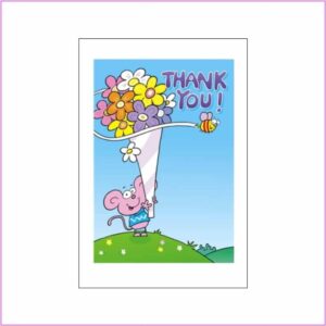 Thank You Card - Bouquet