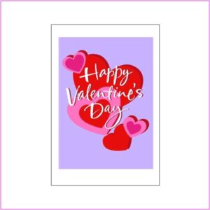 Valentine Card - Many Hearts